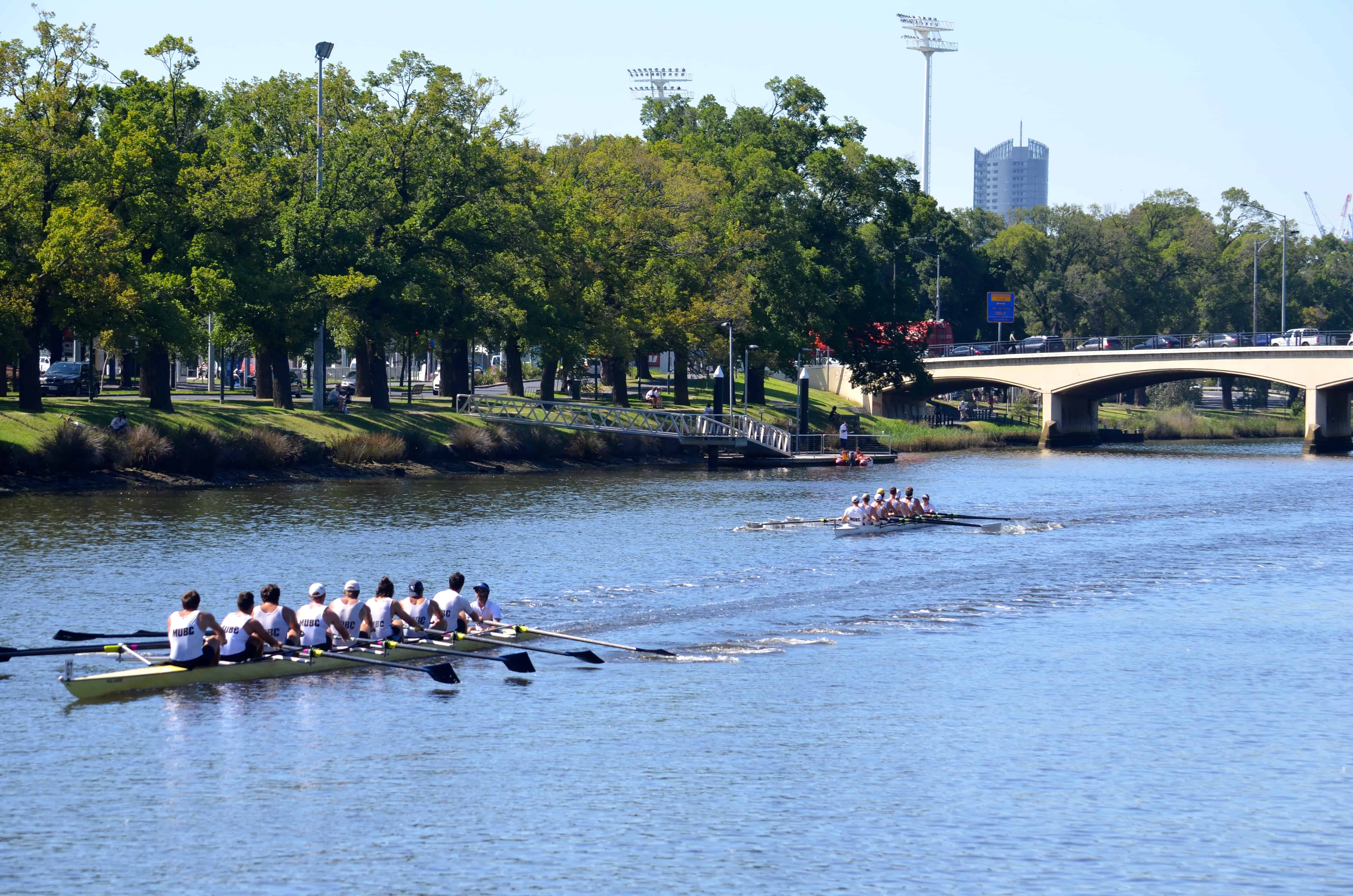 Australian Henley Regatta on the Yarra