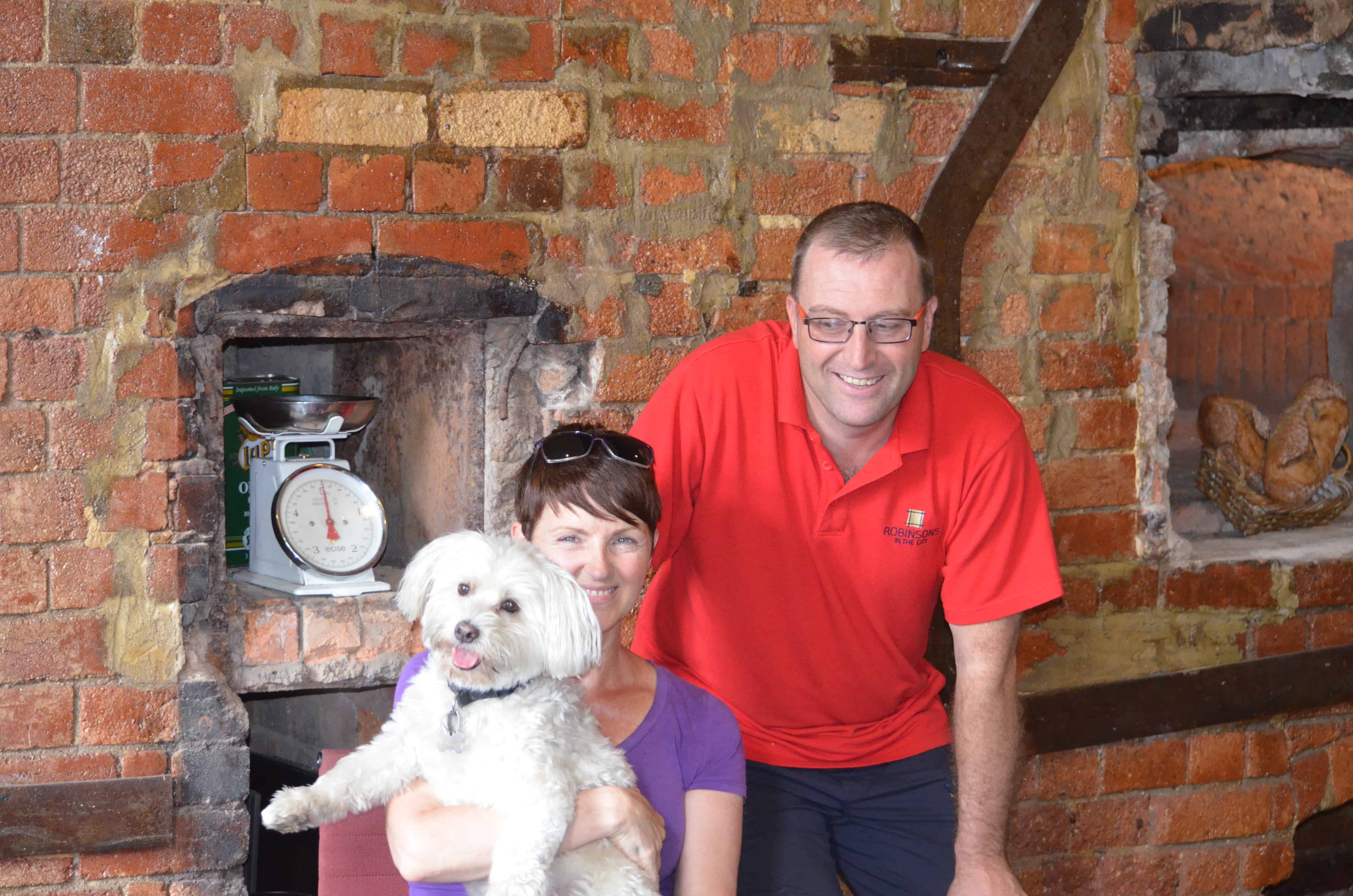 Stanley the General Manager, with Tish