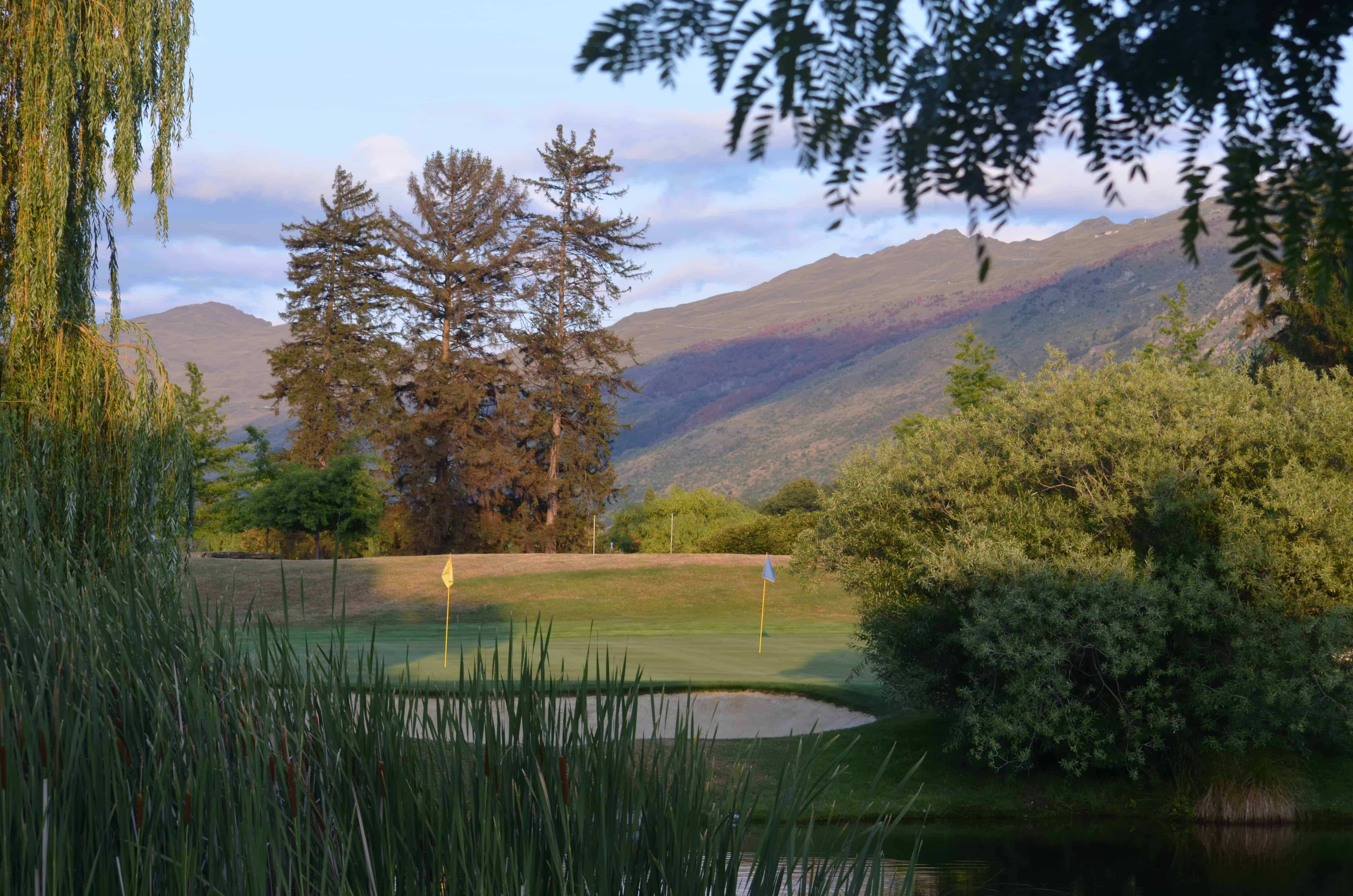 Our cottage on the course