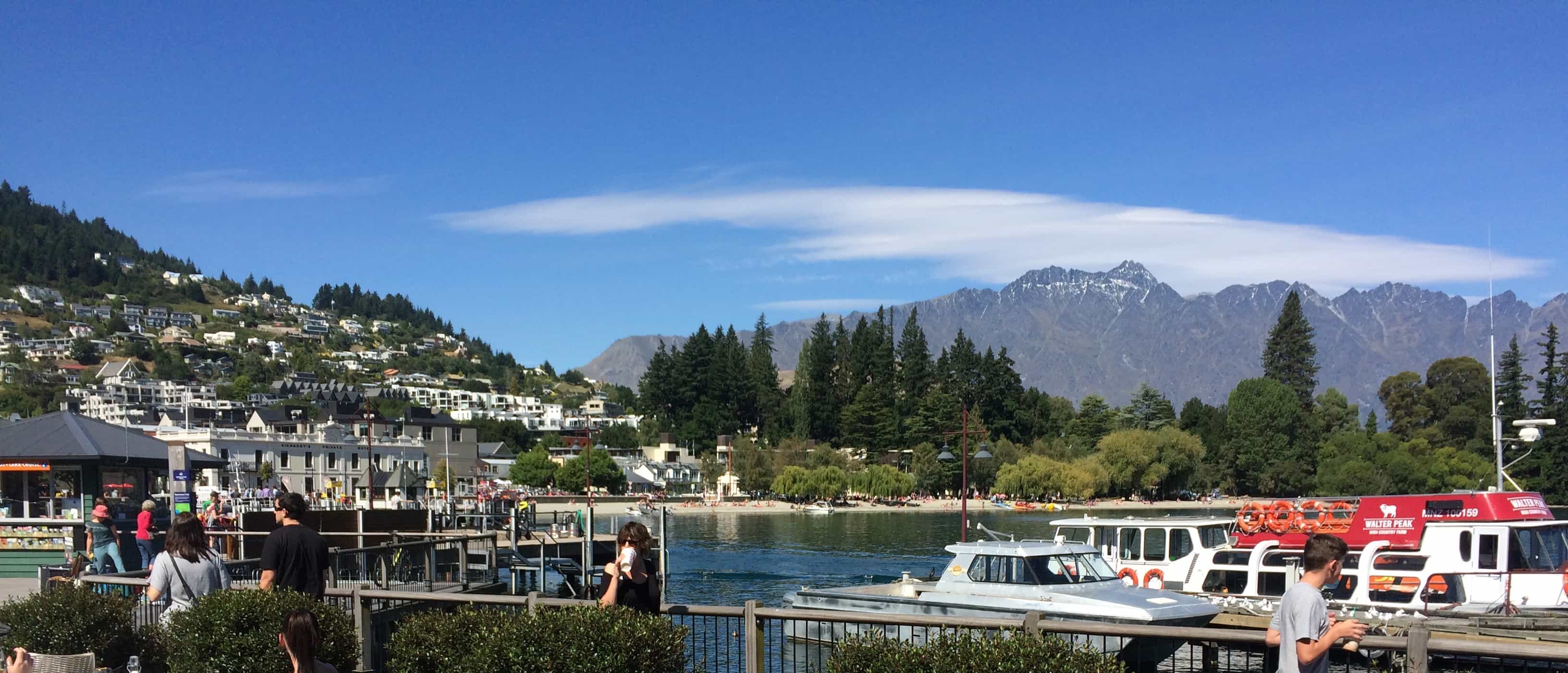Queenstown on Lake Wakatipu