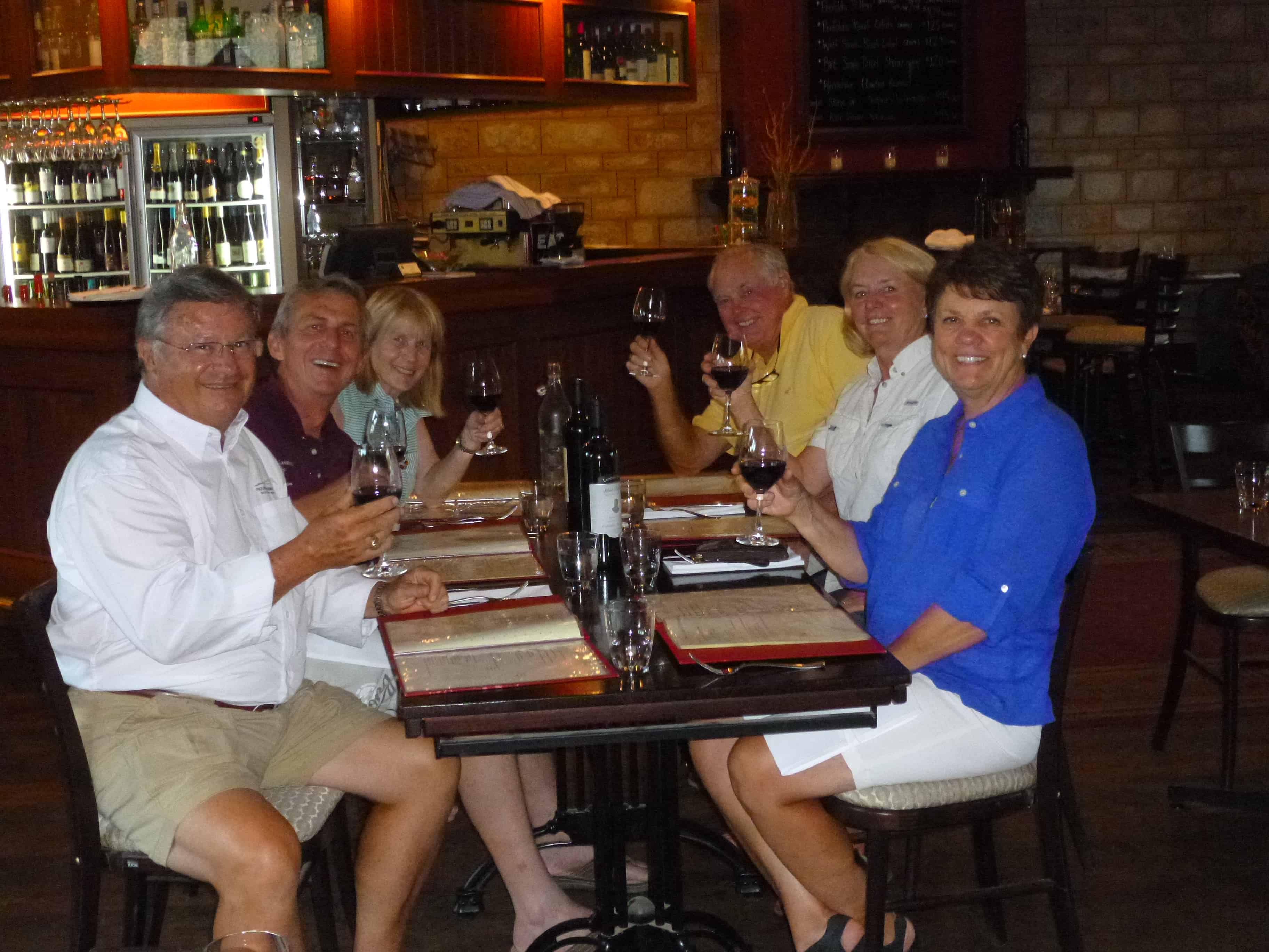 Dinner at the Wanera Wine Bar