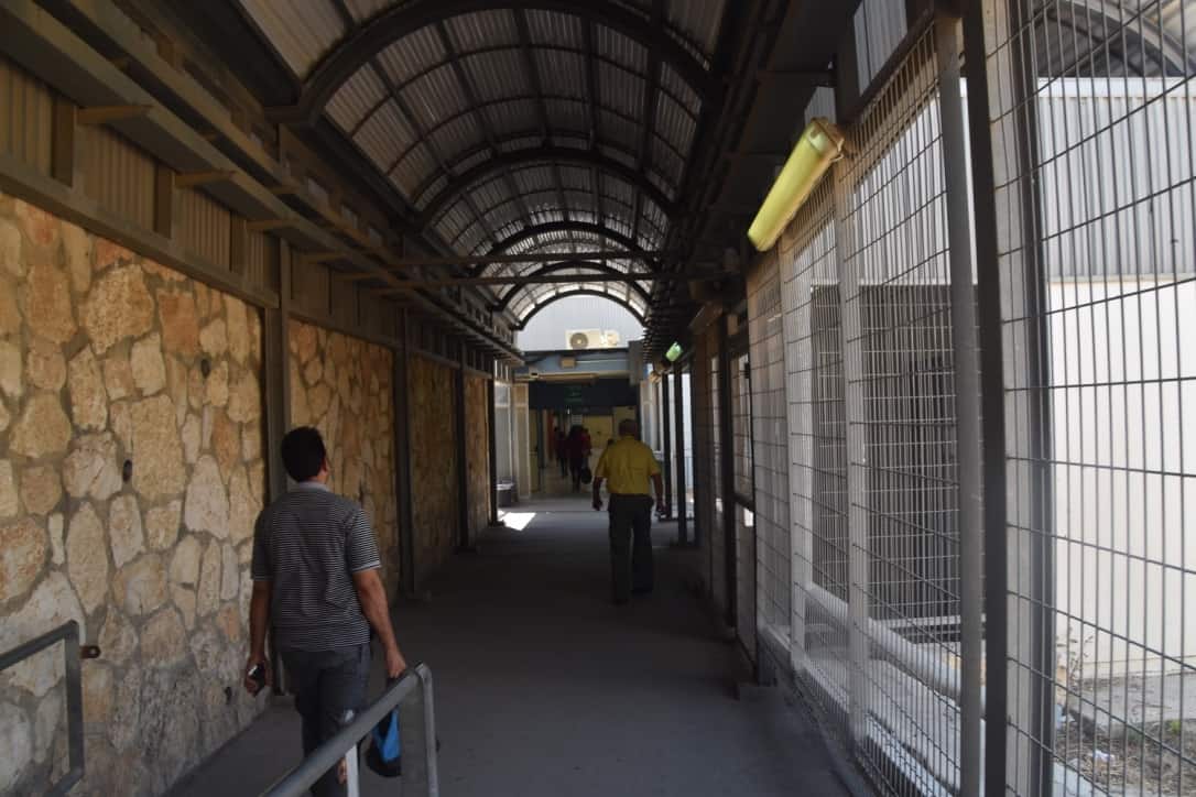 Through the checkpoints out of Bethlehem