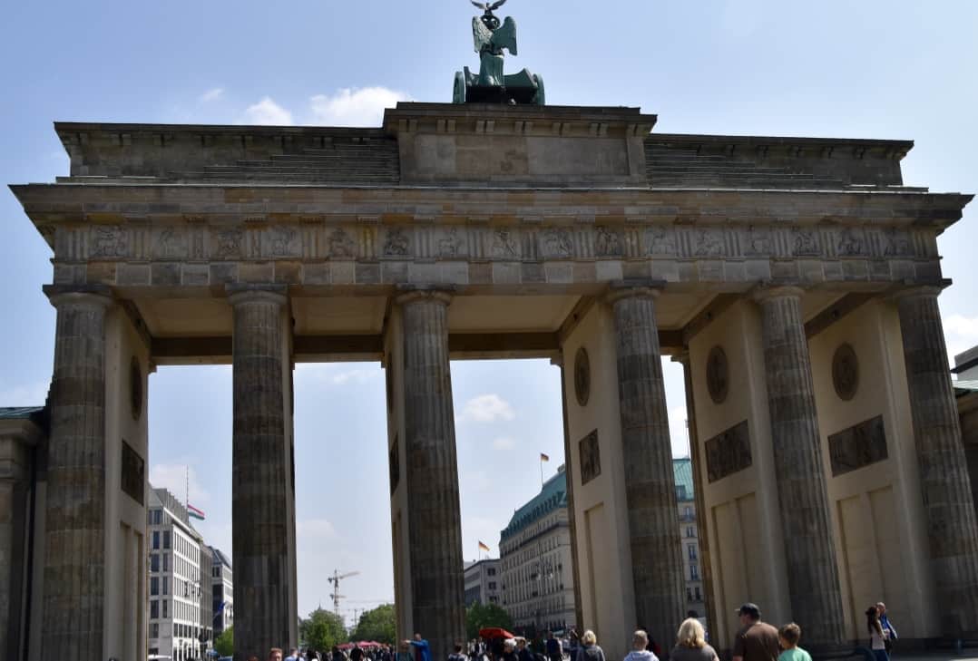 The Brandenburg Gate today