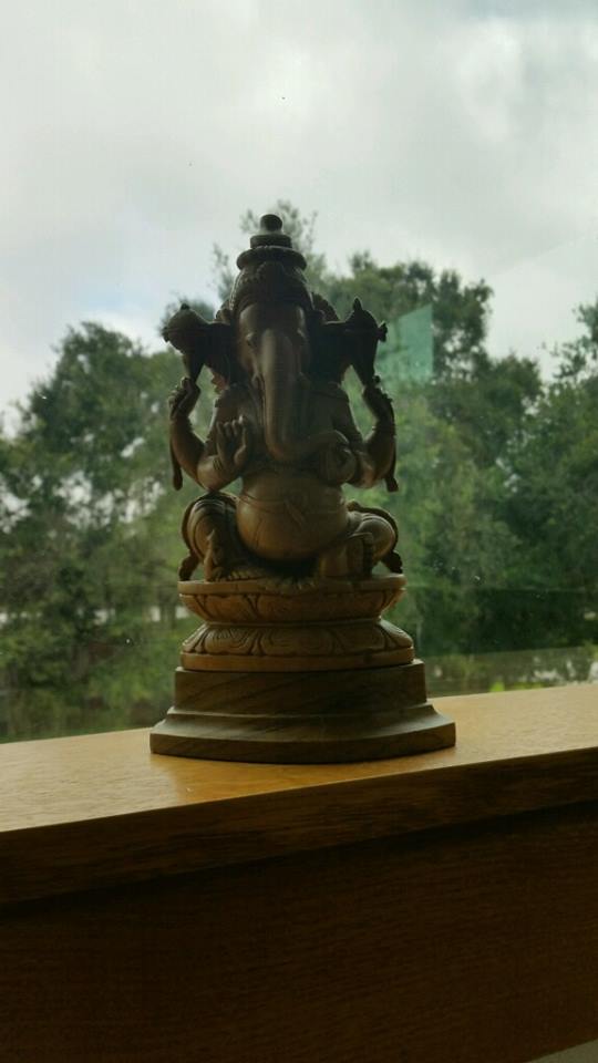 Brian's Ganesha, aimed at the sea