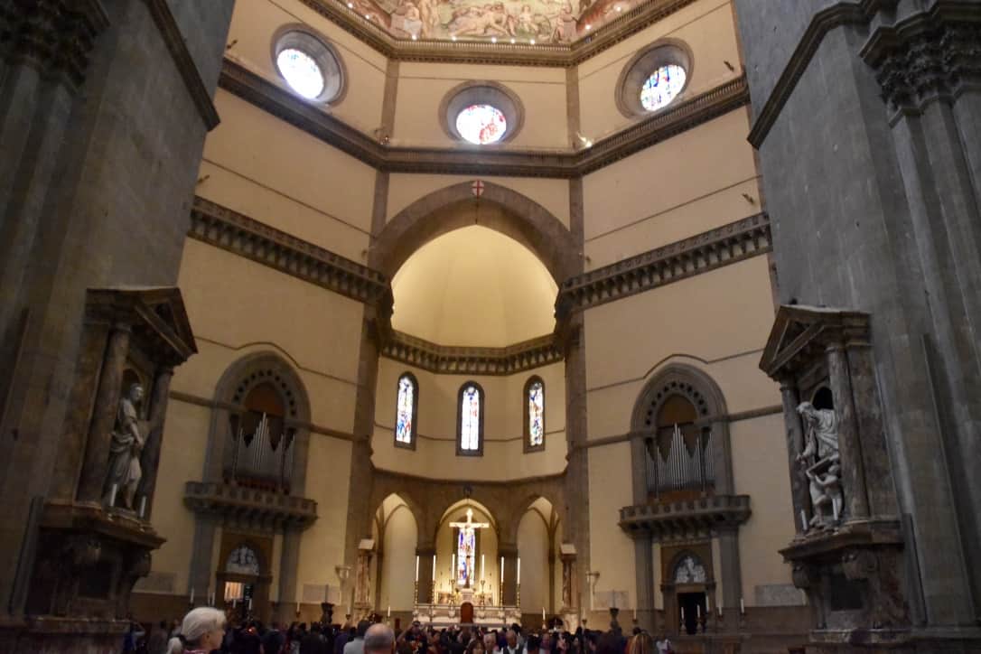Inside the Florence Duomo