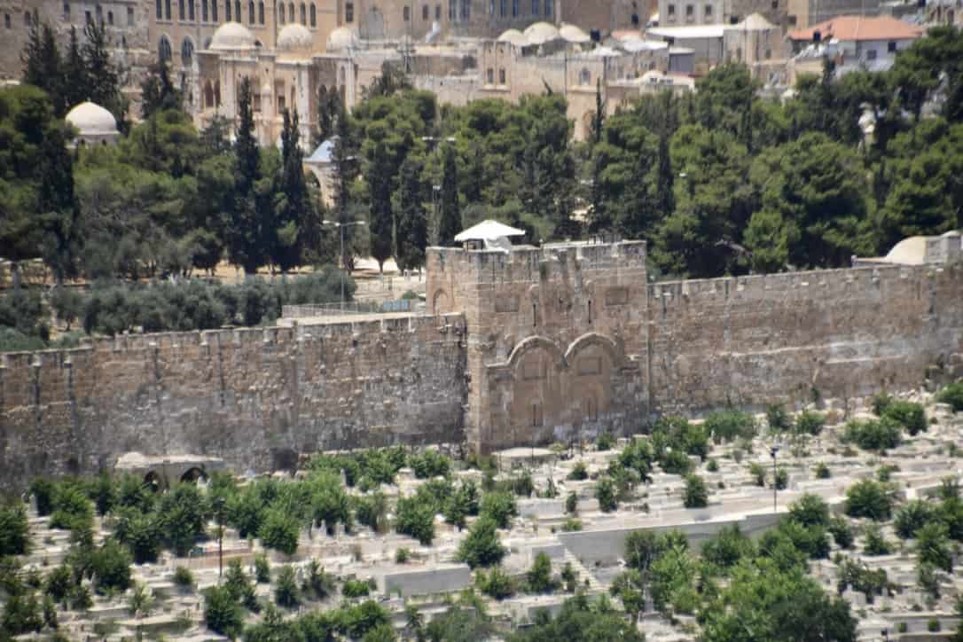 The sealed Eastern Gate