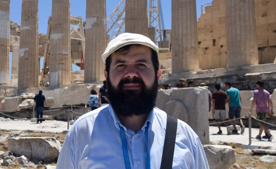 Stavros, our Athens guide