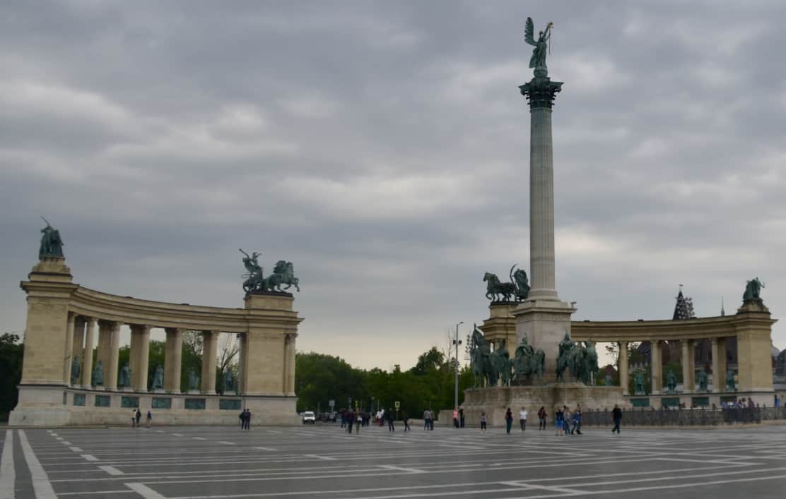 Heroes' Square in Budapest