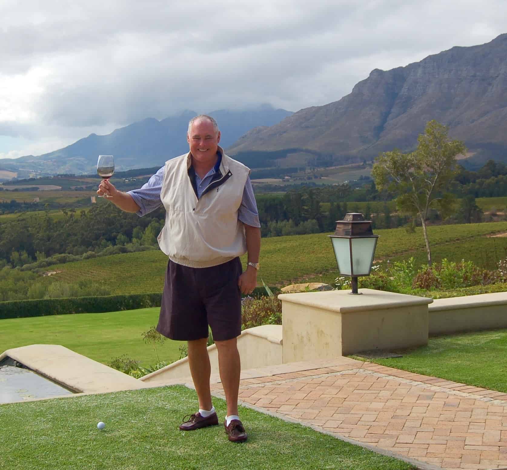 John at Ernie Els Wines
