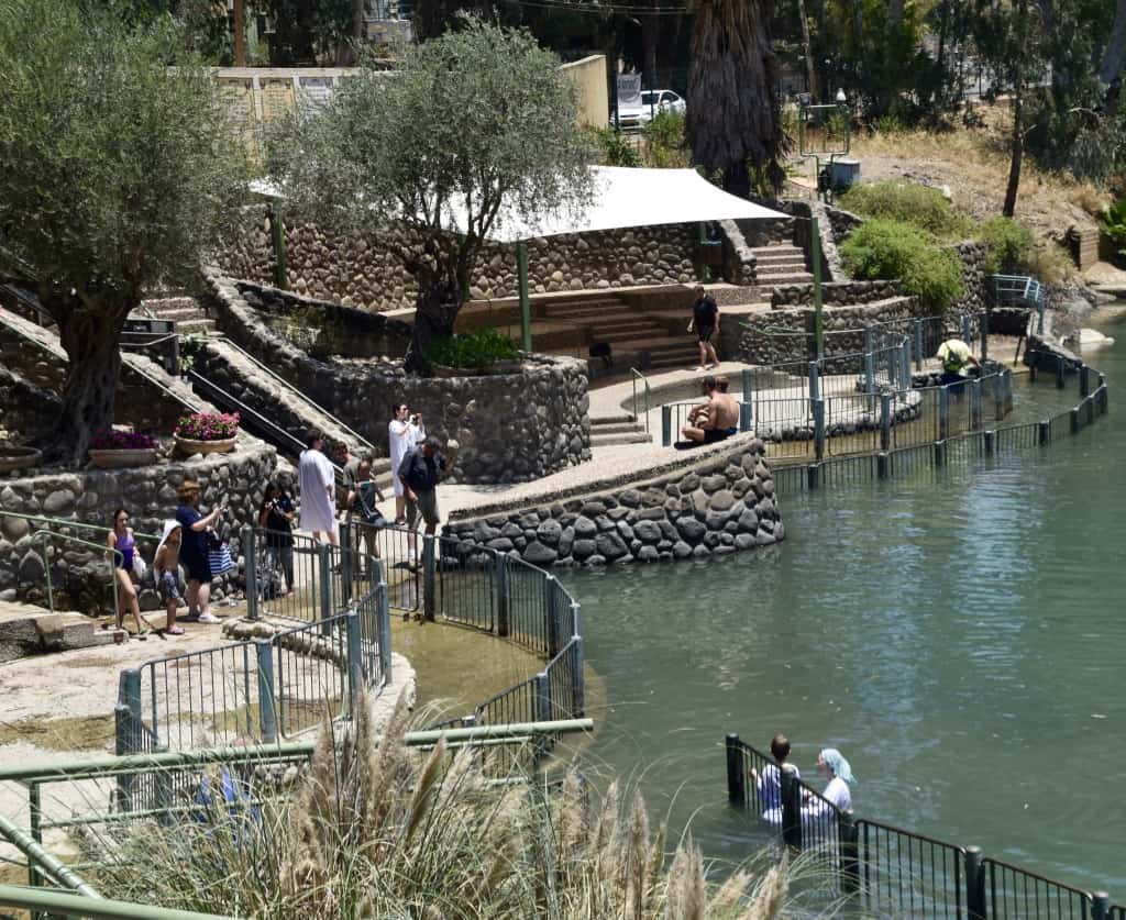 The Jordan River at Yardenit