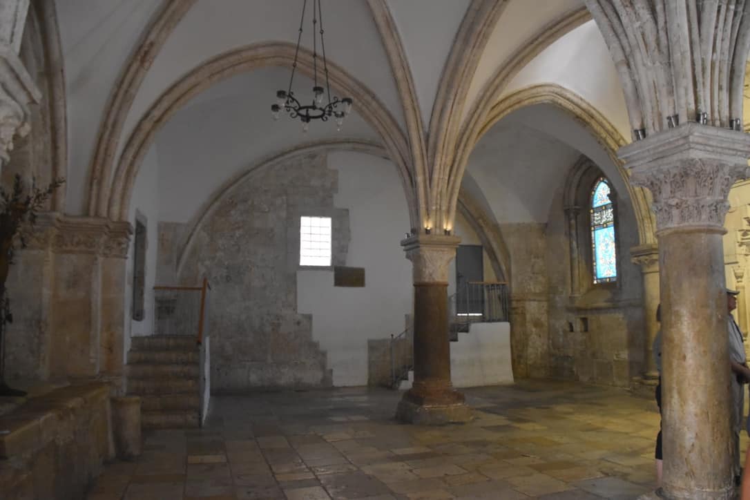The room of the Last Supper