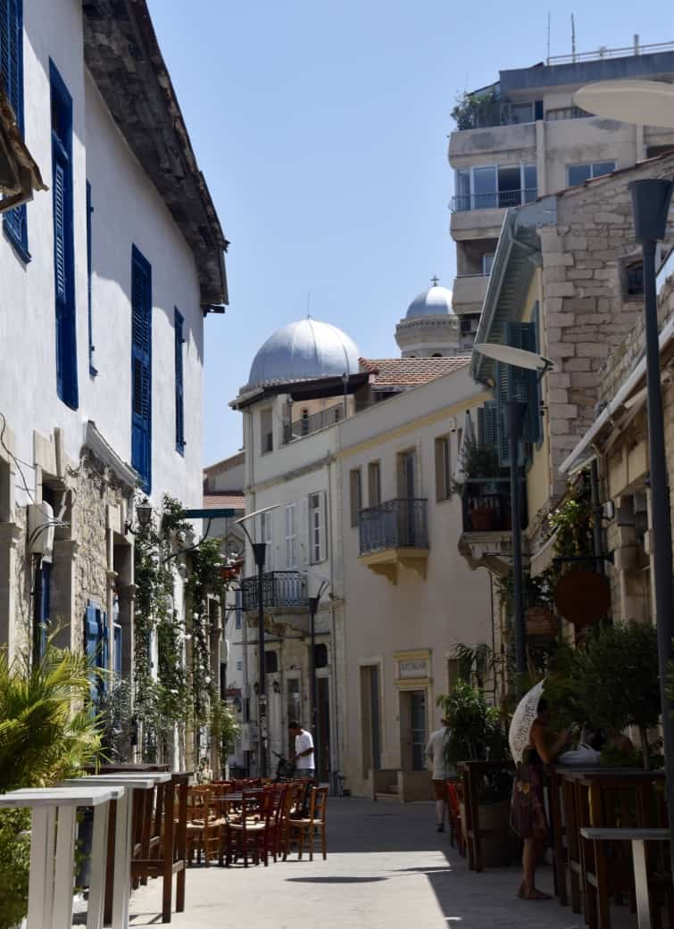 A street in Limassol old town