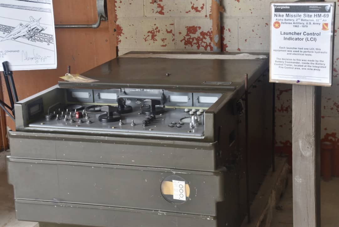 The missile launch control system