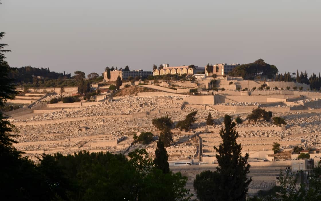 The Mount of Olives cemetery