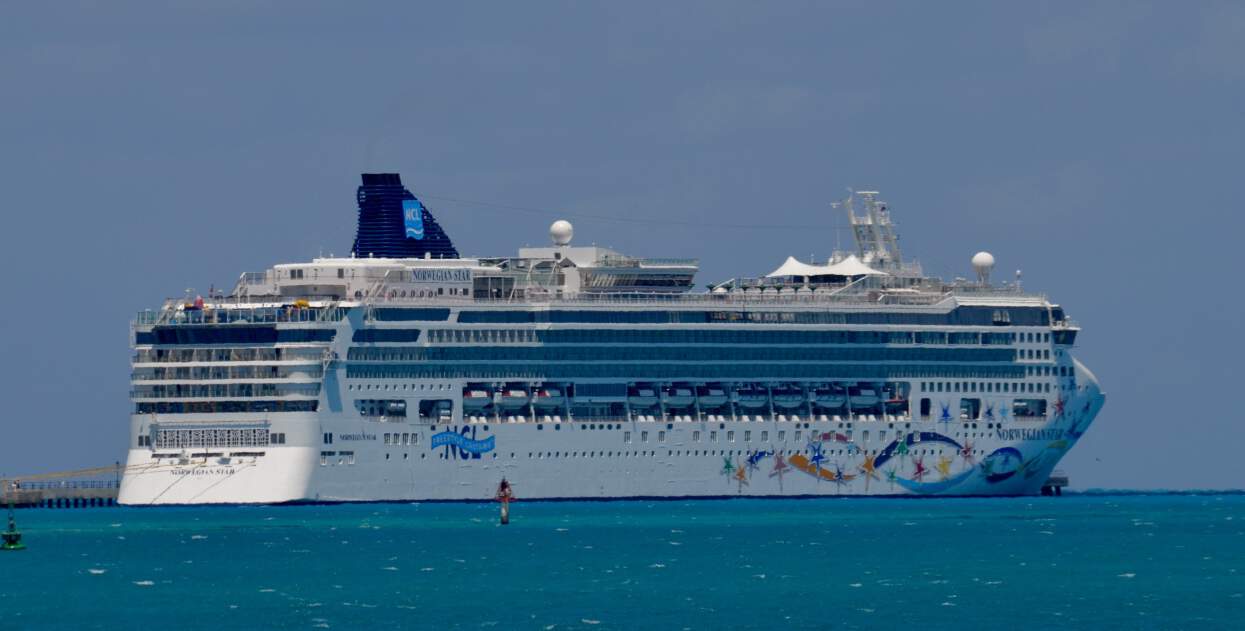 The Norwegian Star, our home for the crossing