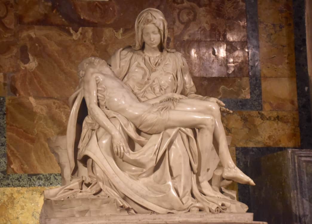Michelangelo's Pieta in the Vatican