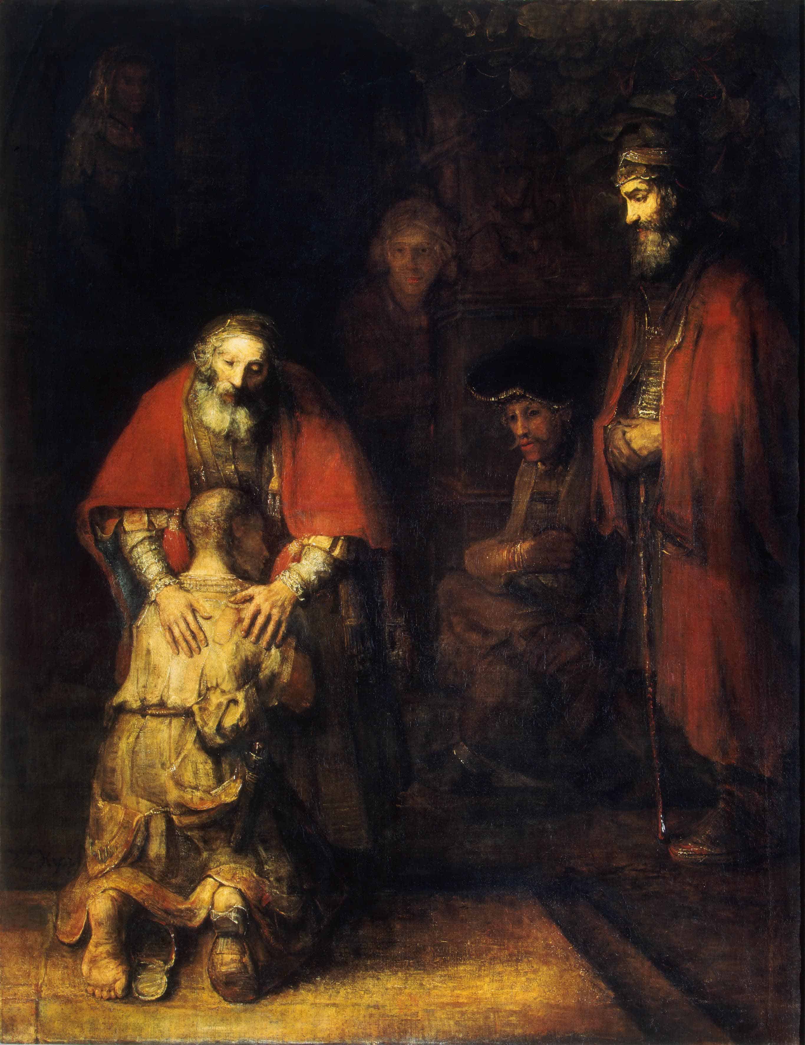Rembrandt's Return of the Prodigal Son in the Hermitage