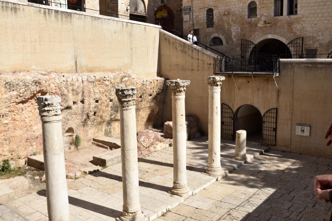 The excavated Roman Cardo
