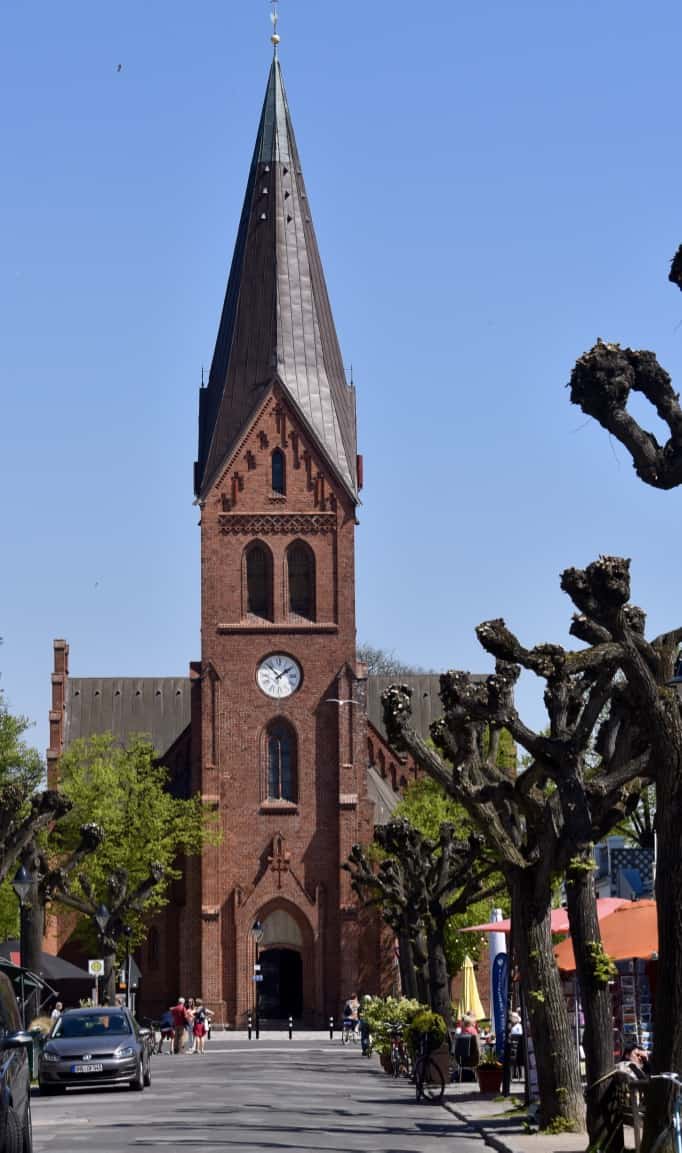 The old church in Rostock