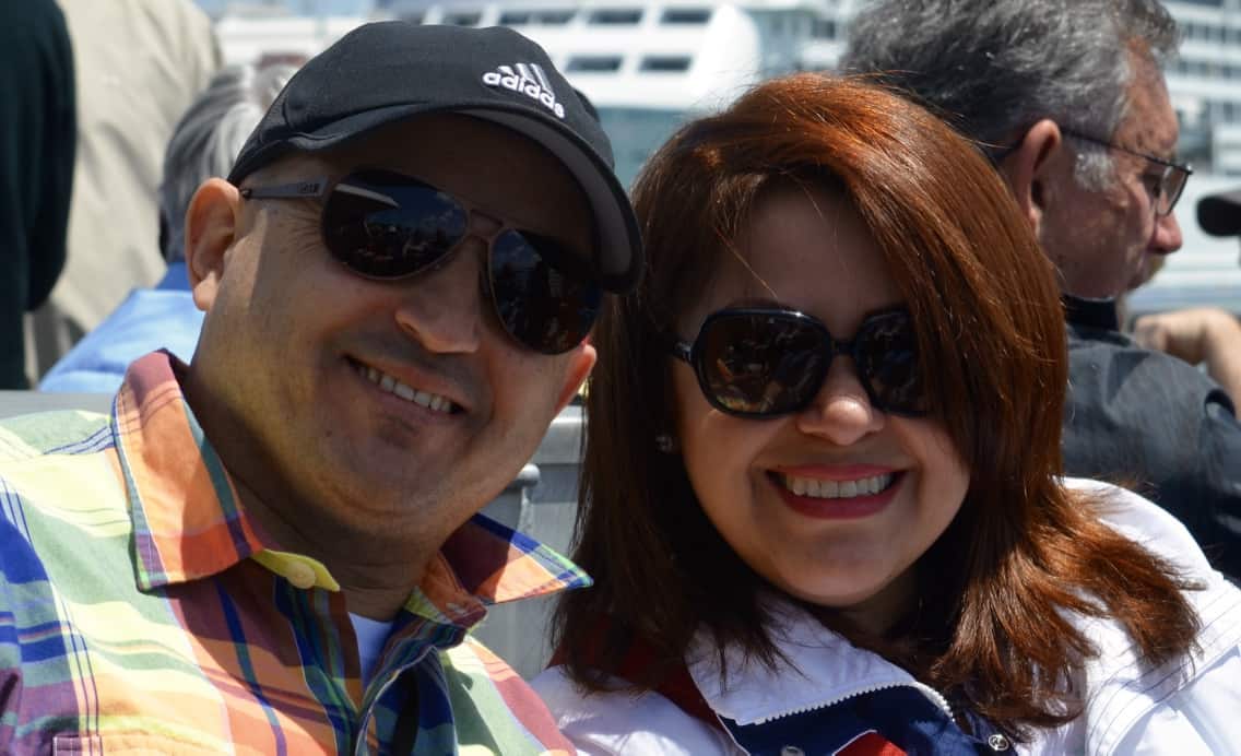 Rudy and Vicki Gutierrez from Los Angeles