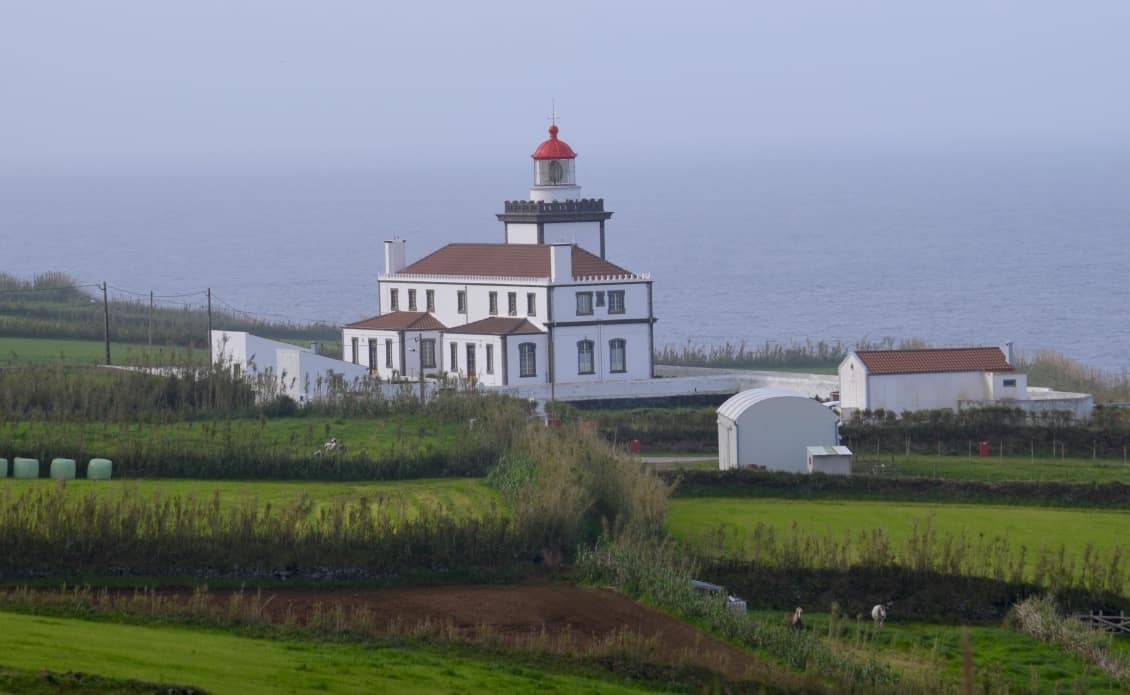 The largest lighthouse on Sao Miguel