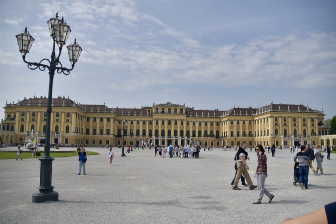 Schonbrunn Castle in Vienna