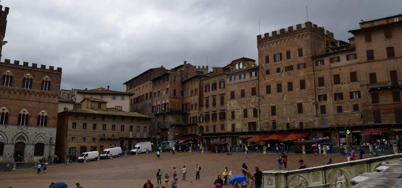 The Piazza del Campo in Siena