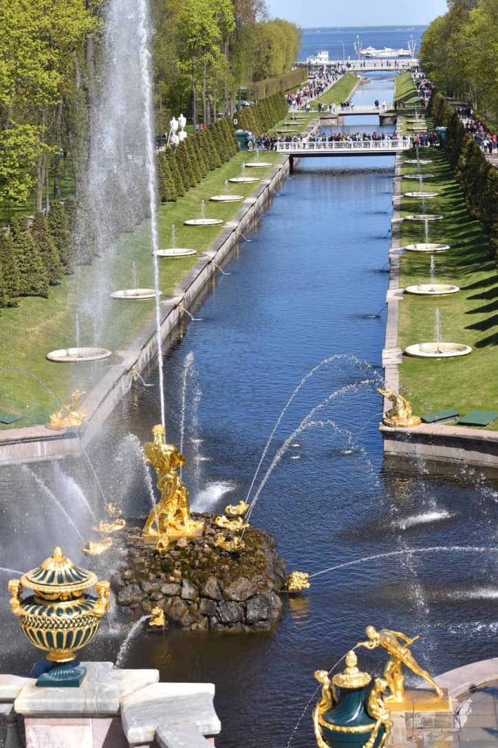 The Summer Palace at Peterhof