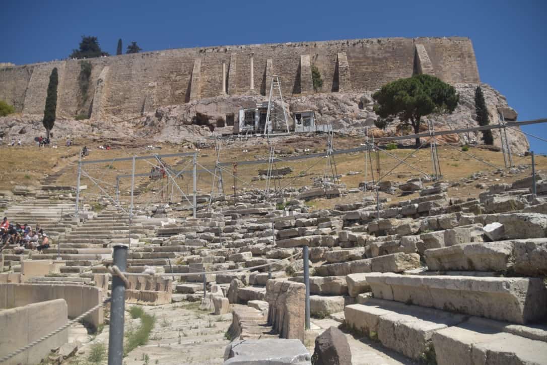 The Theatre of Dionysus from above