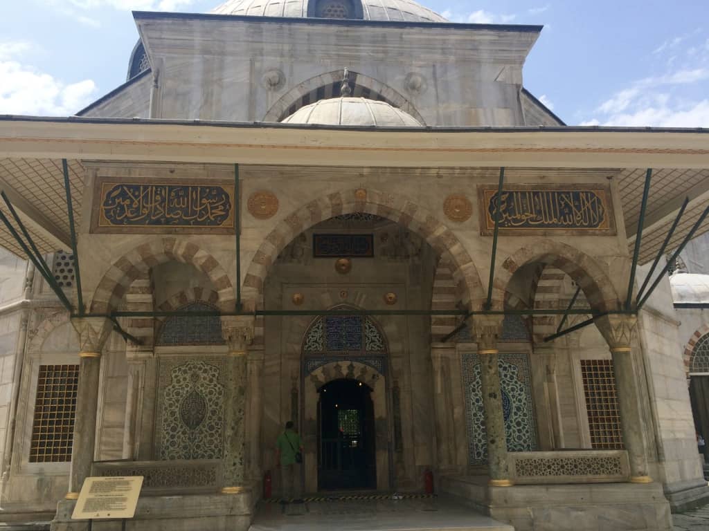 A tomb building at Topkapi