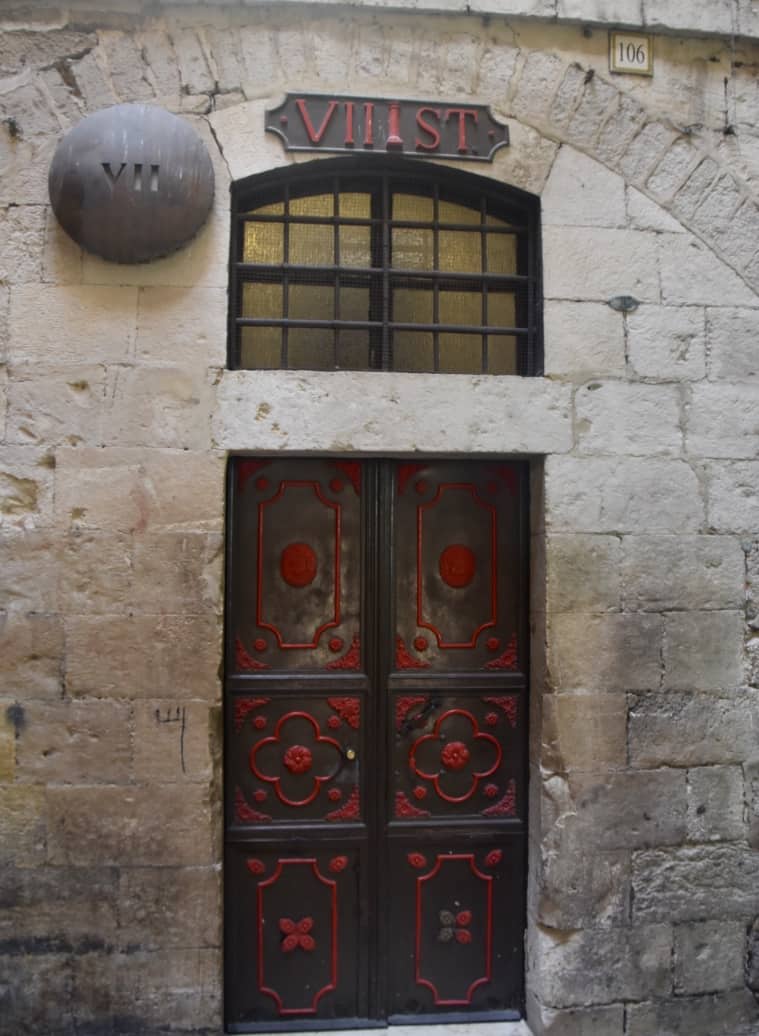 A station along the Via Dolorosa