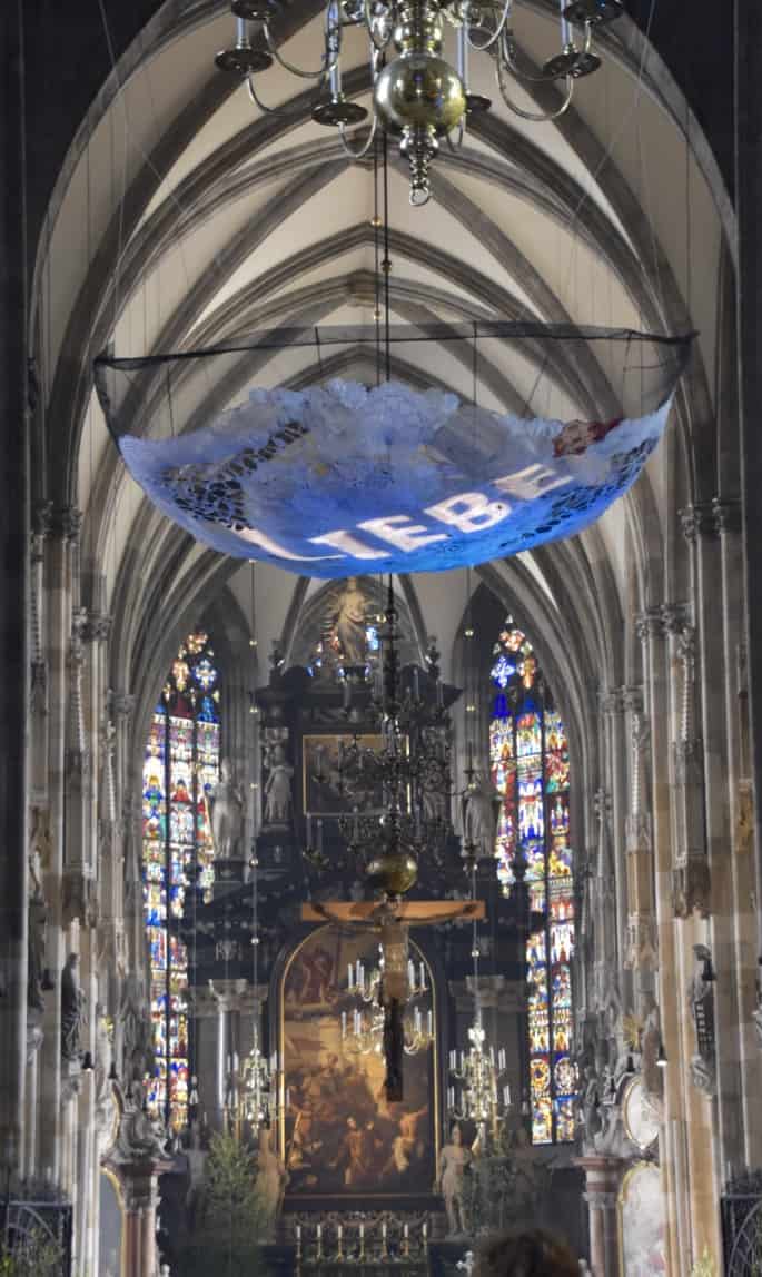 The altar of St. Stephen's Cathedral in Vienna