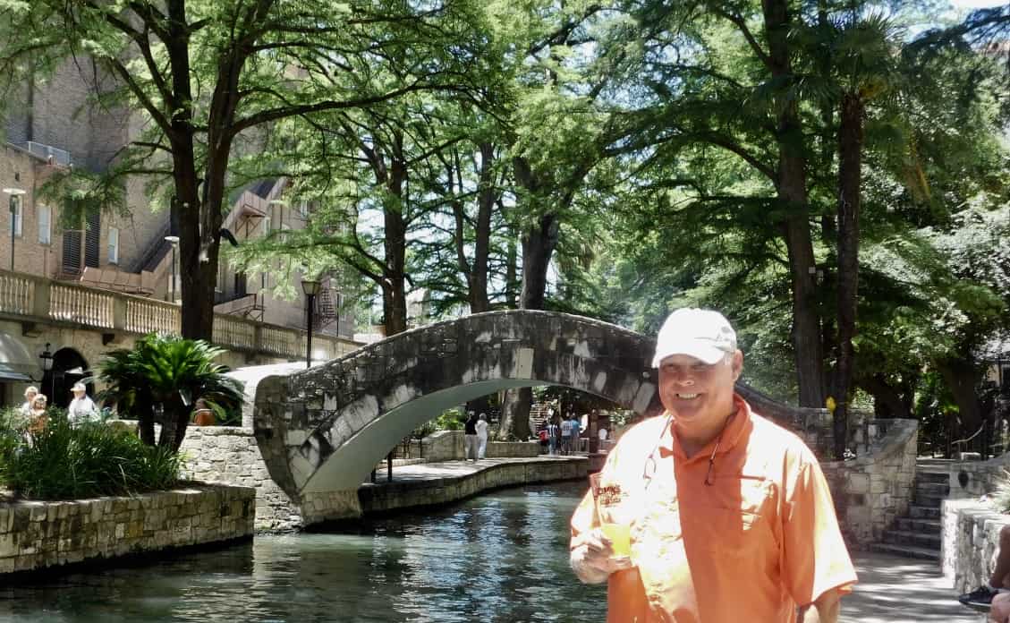 John on the River Walk