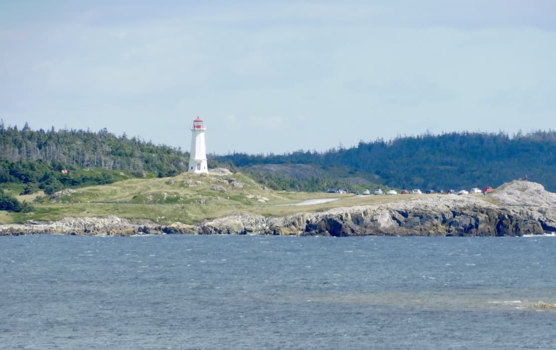 The Louisbourg lighthouse