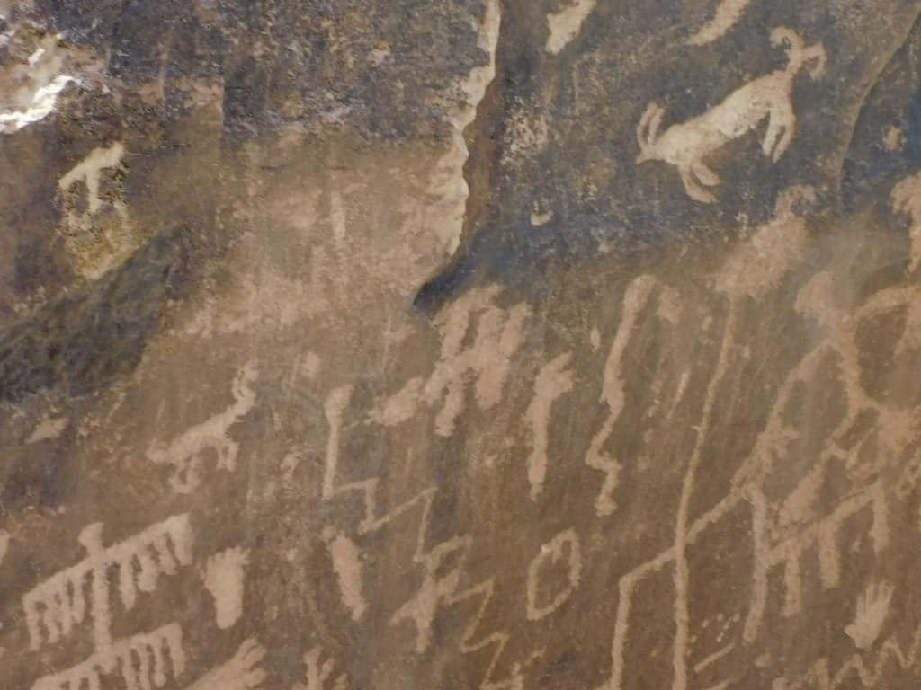 Petroglyphs at Newspaper Rock