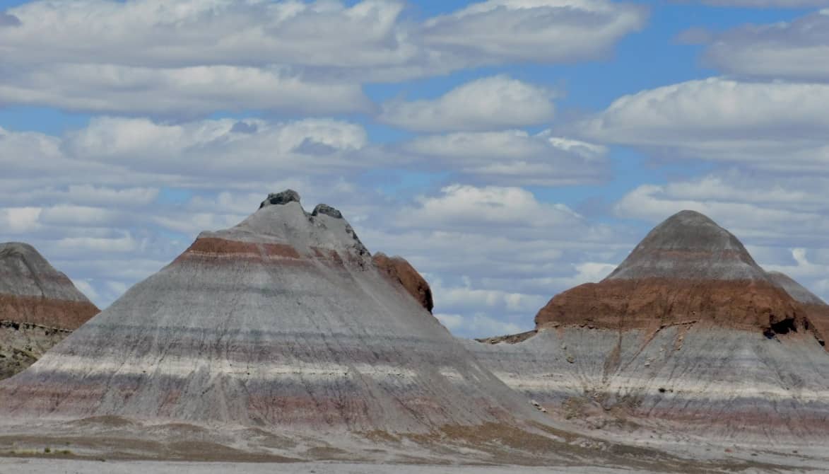 Colorful mounds in the Painted Desert