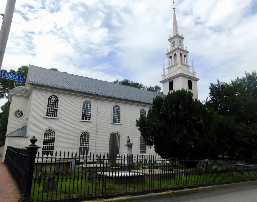 Trinity Church in Newport