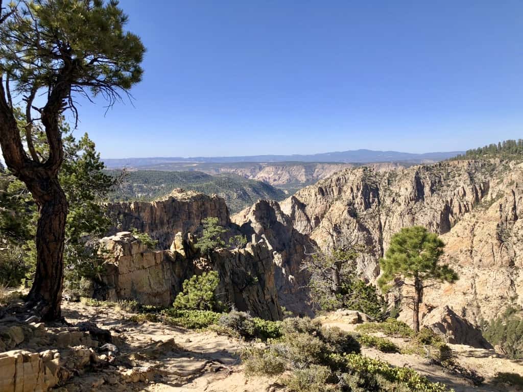 A sweeping view from Hell's Backbone Road