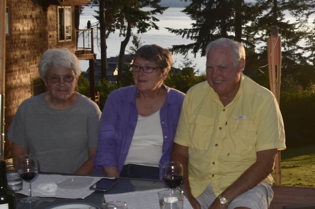 Beth, Cathy, and John