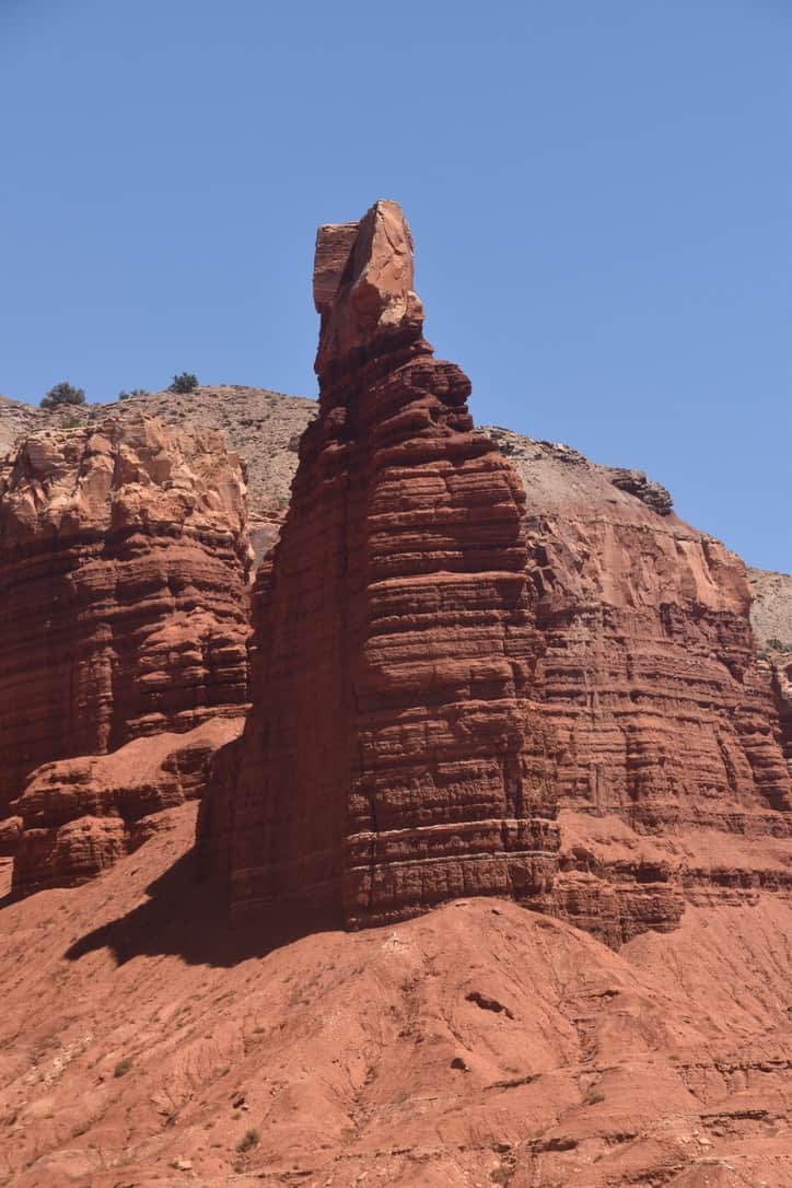 Chimney Rock, exactly as advertised