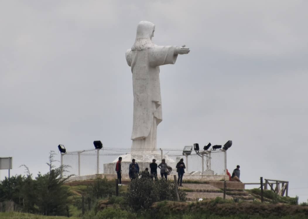 The Cristo Blanco above Cusco
