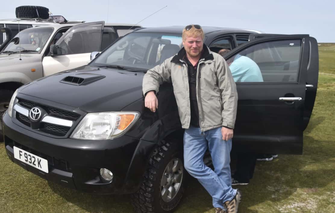 The cross-country drive to Volunteer Point