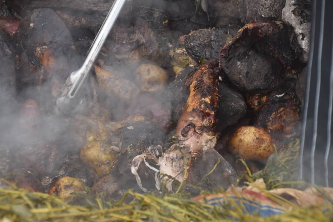 Guinea pig for lunch