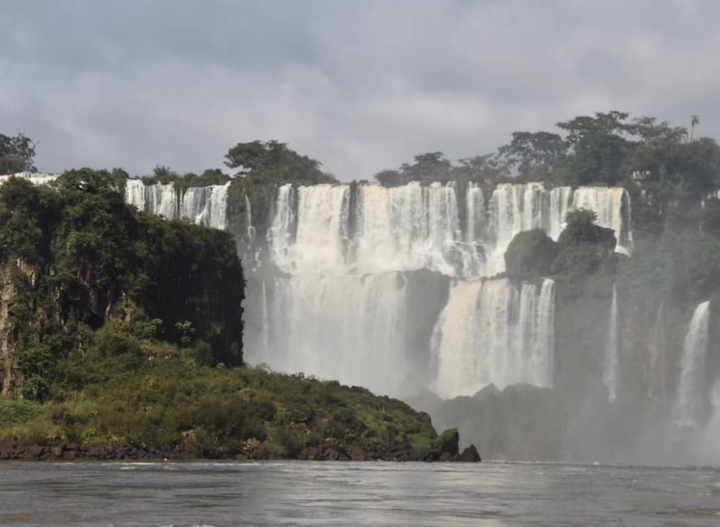 Another view of the falls