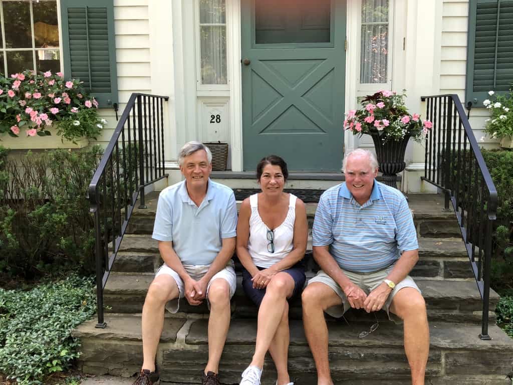 Steve and Ellen with John