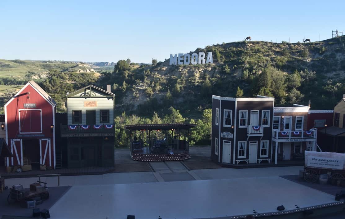 The Medora Musical stage