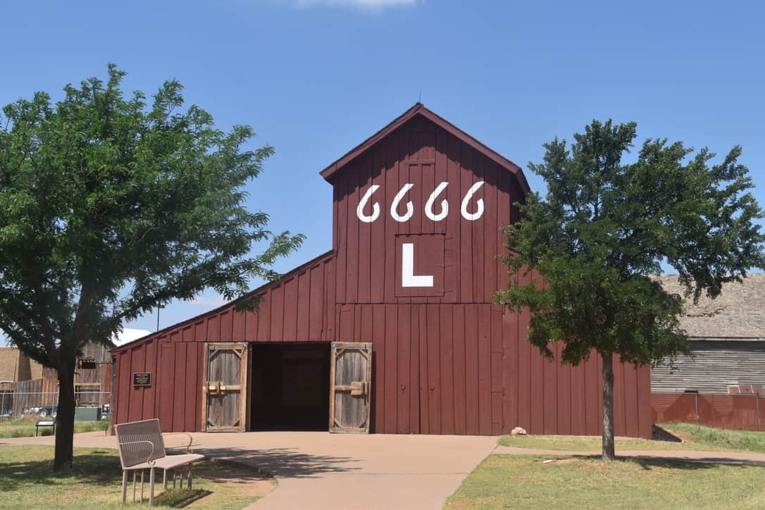 A barn at the Ranching Heritage Center
