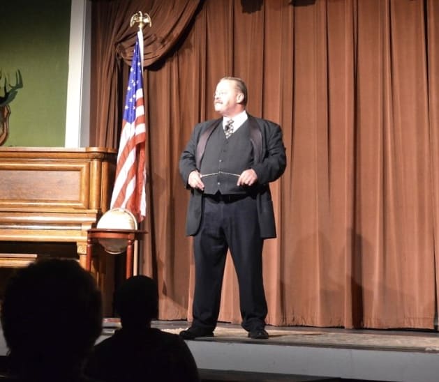 Joe Wiegand as Theodore Roosevelt