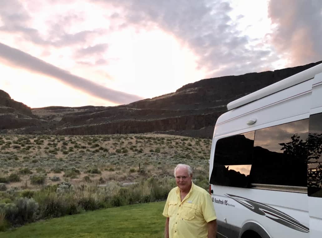 Our site at Steamboat Rock