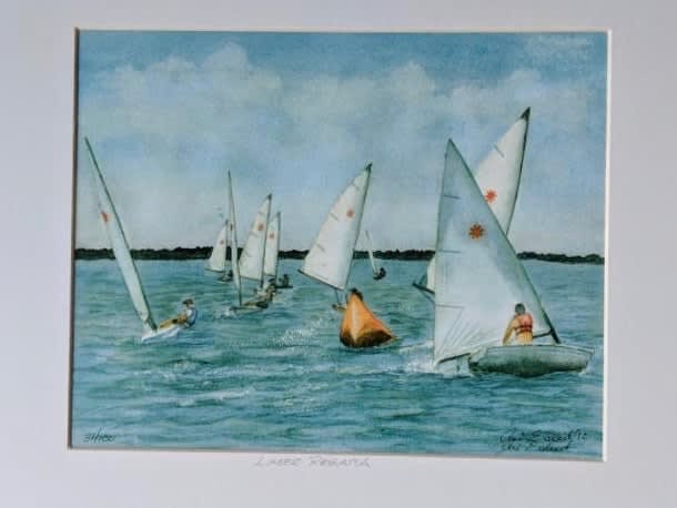 Ari's favorite subject, sailing